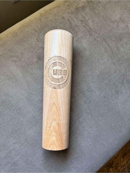 Dugouts Other - Dugout’s Light Beige Wooden Mug with Cubs Emblem